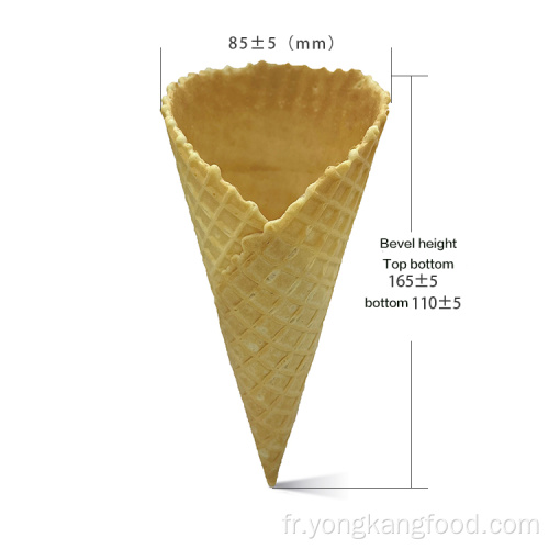 Double scoop Wafer Cone